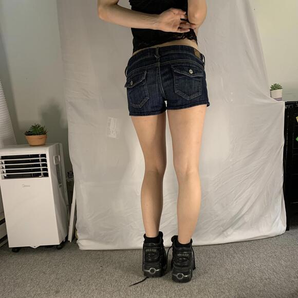 vintage american eagle micro shorts - Picture 3 of 7